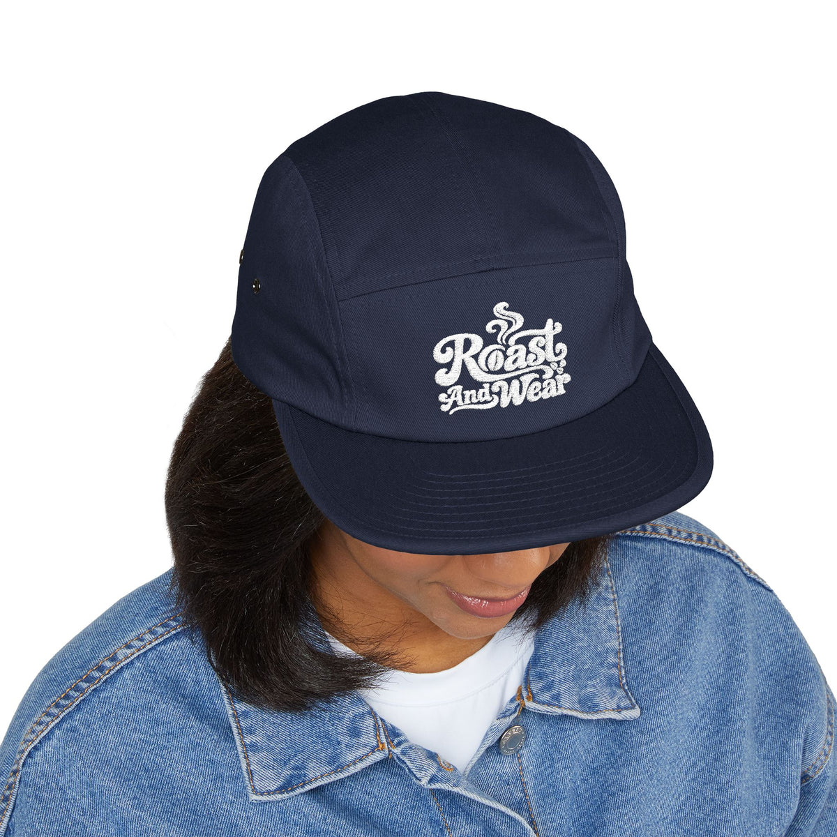 Roast & Wear Embroidered 5-Panel Cap