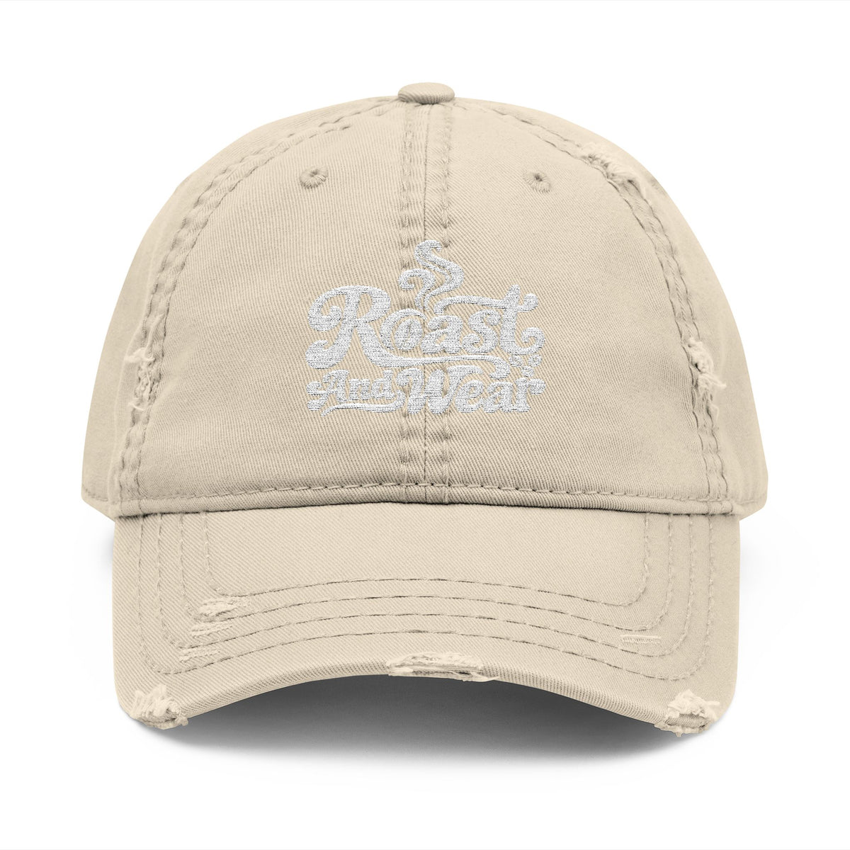 Embroidered Distressed Dad Hat
