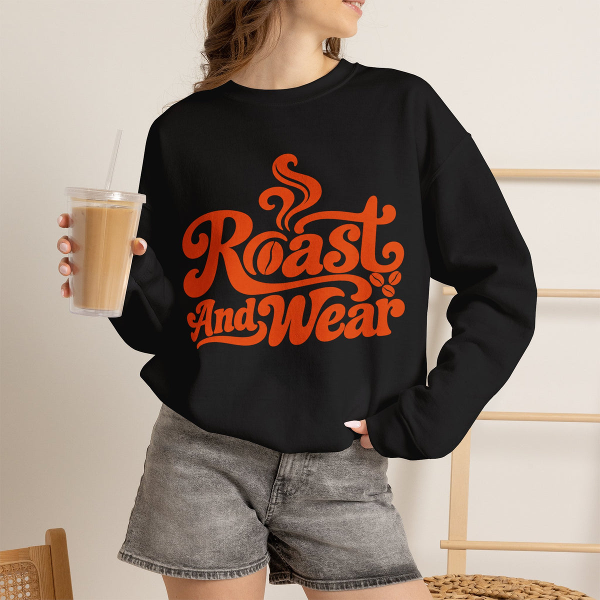 Roast And Wear Crewneck Sweatshirt