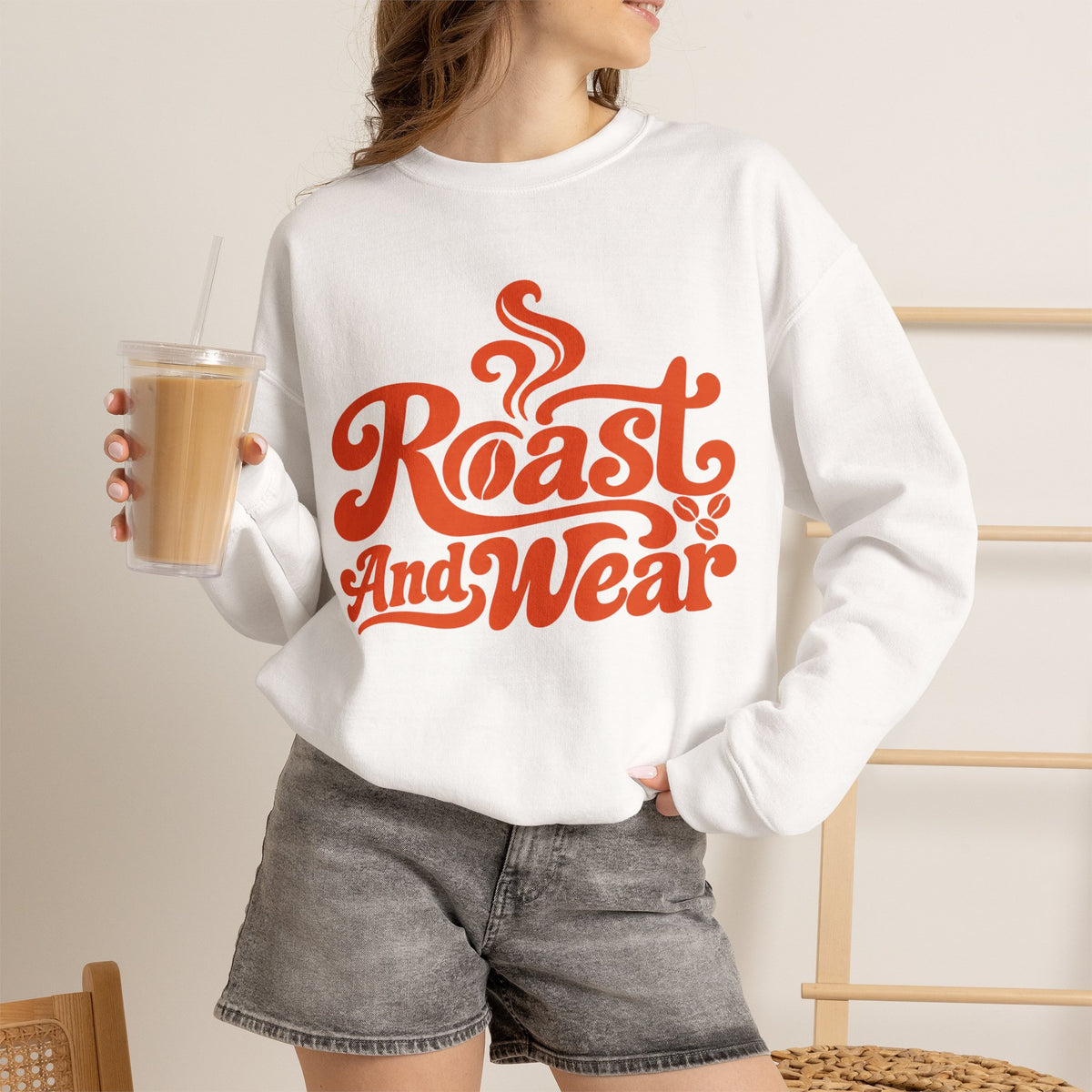 Roast And Wear Crewneck Sweatshirt