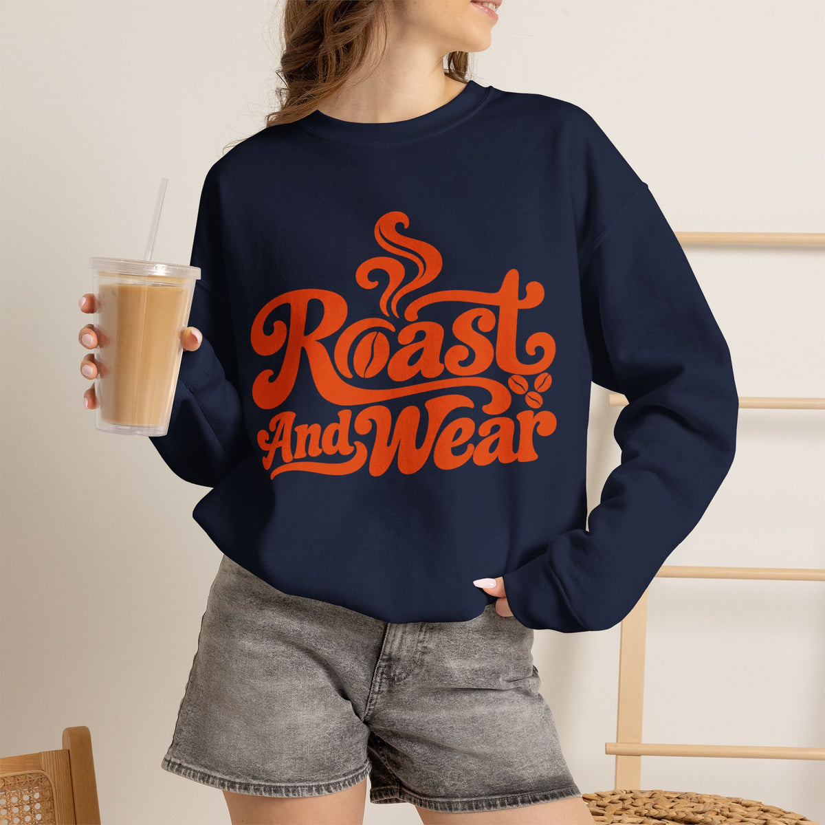Roast And Wear Crewneck Sweatshirt