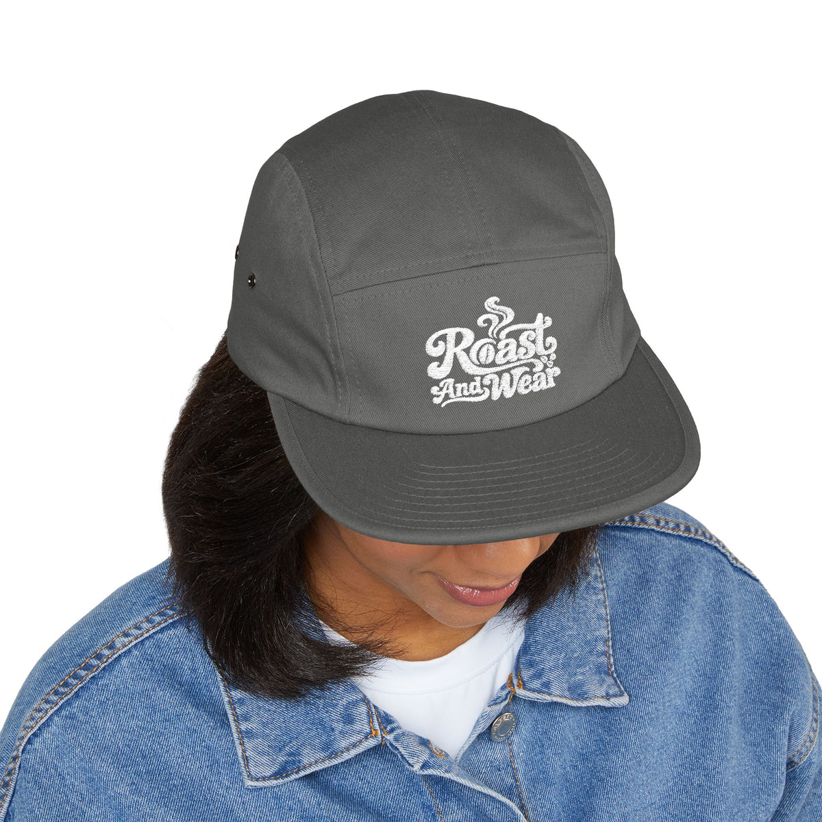Roast & Wear Embroidered 5-Panel Cap