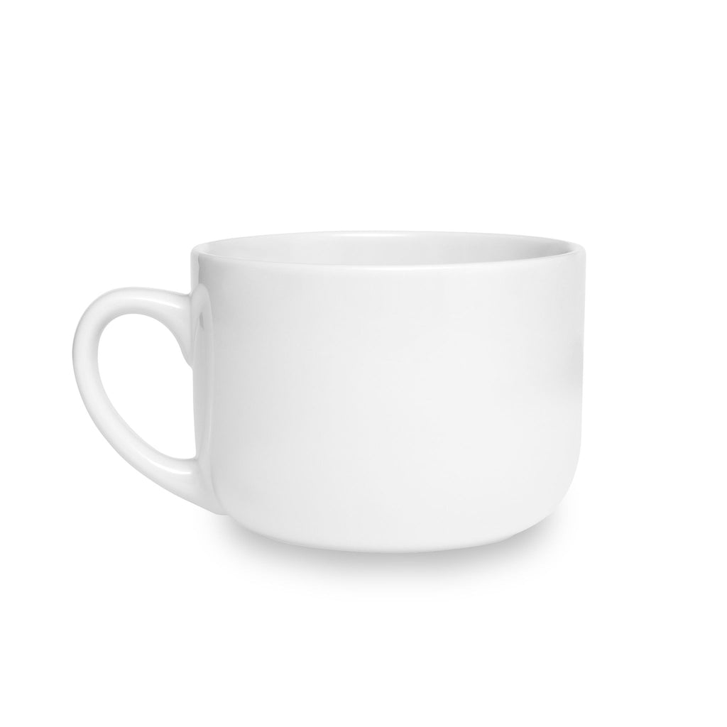 White Ceramic Latte Mug
