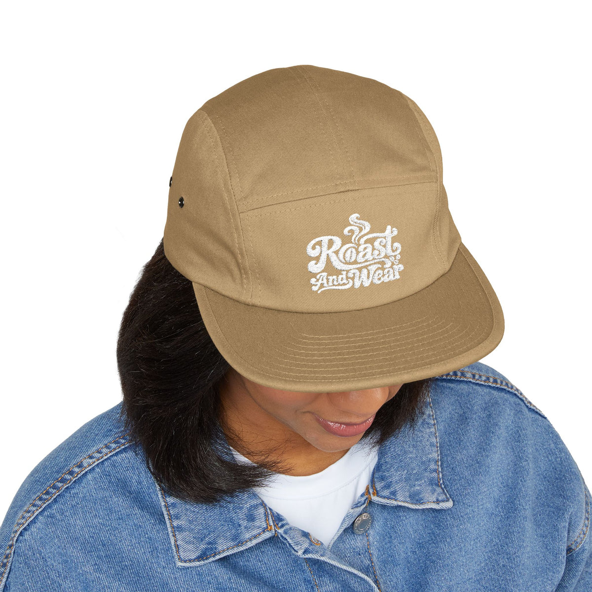 Roast & Wear Embroidered 5-Panel Cap