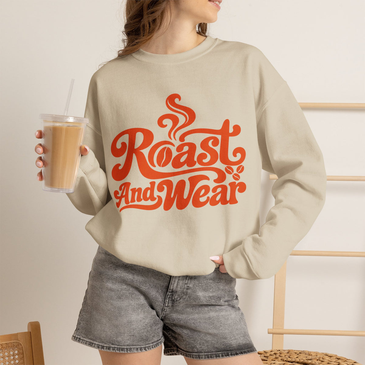 Roast And Wear Crewneck Sweatshirt