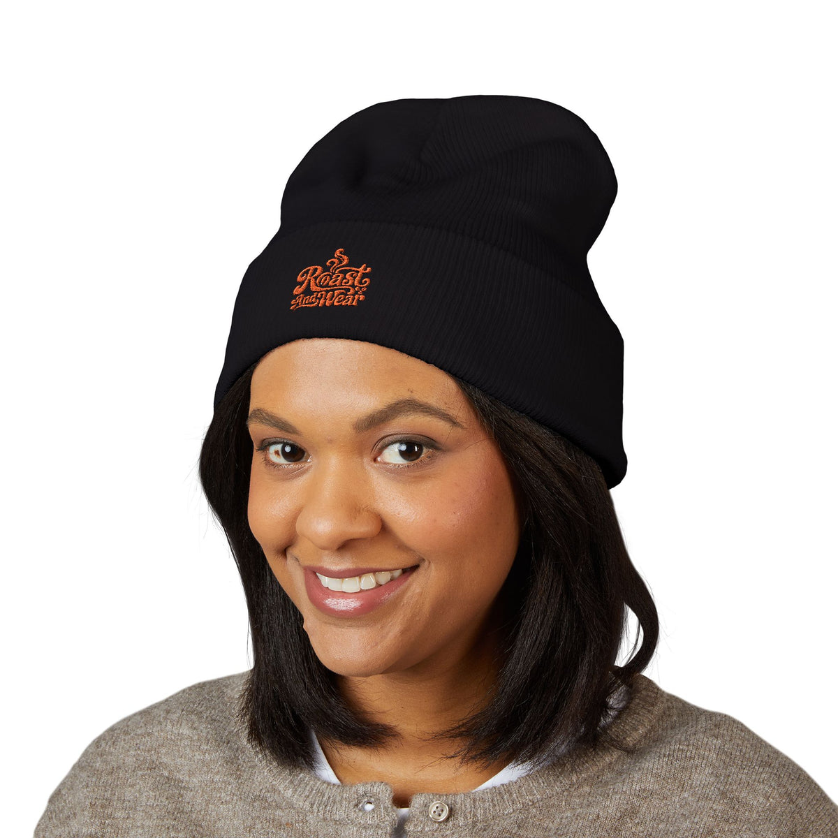 Embroidered Classic Cuffed Beanie