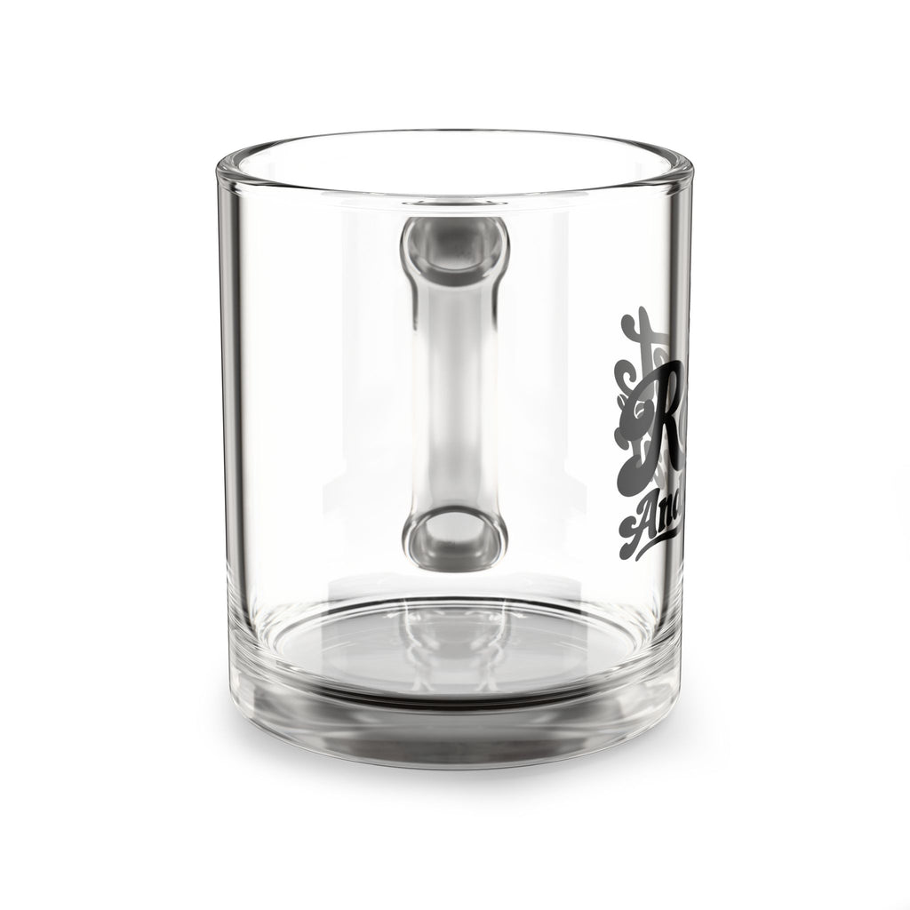 Roasty and Toasty Coffee Glass Mug