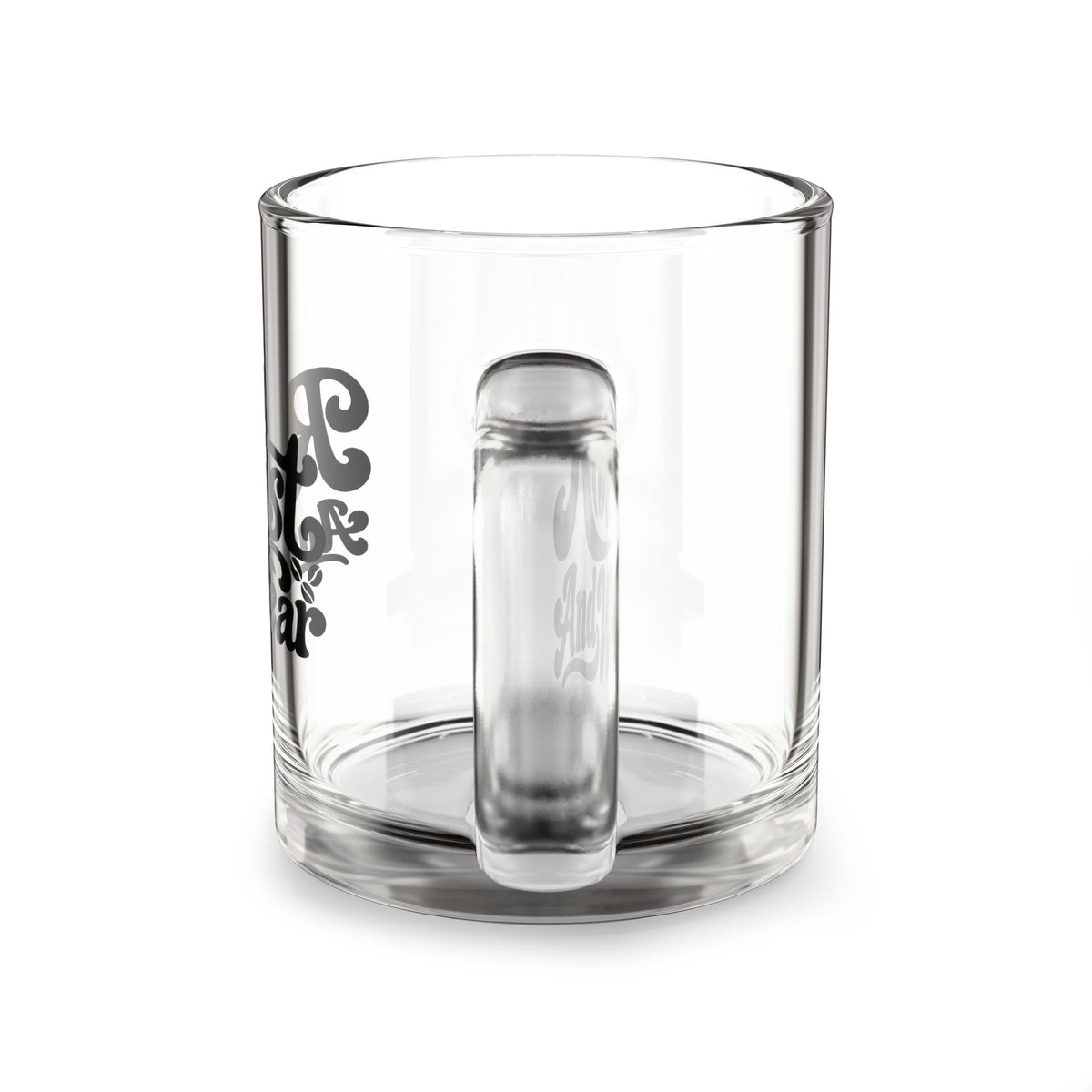 Roasty and Toasty Coffee Glass Mug
