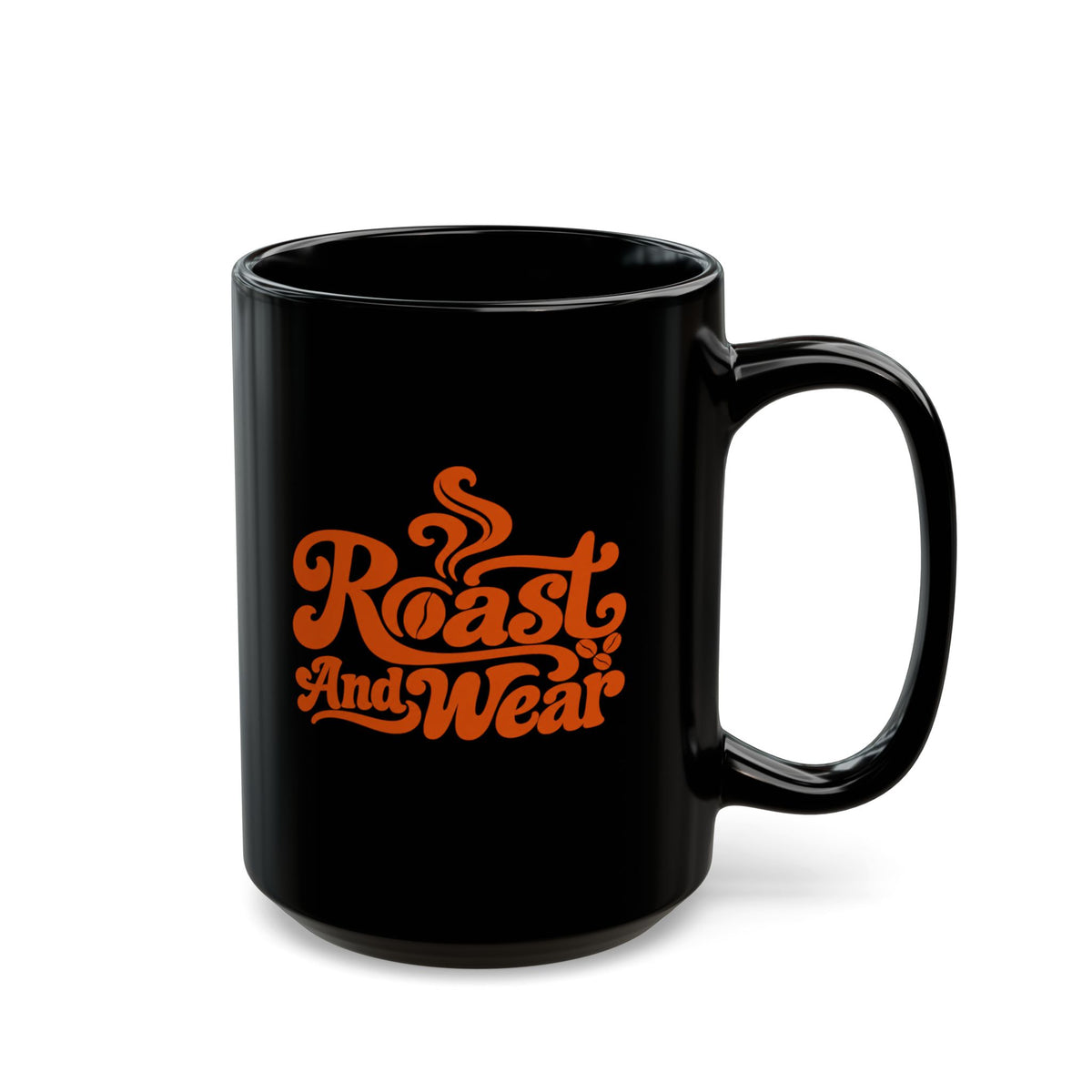 Roast And Wear Black Coffee Mug