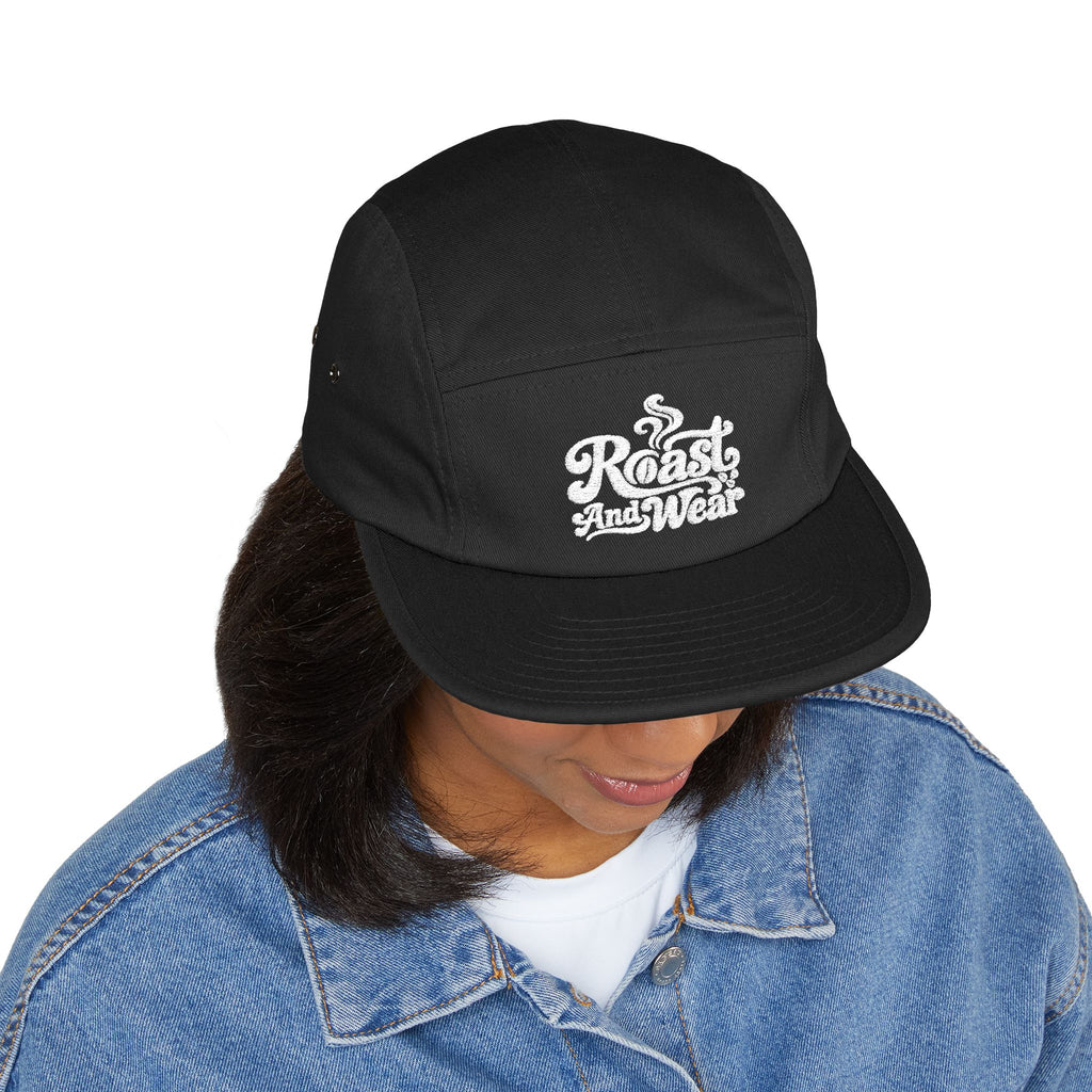 Roast & Wear Embroidered 5-Panel Cap