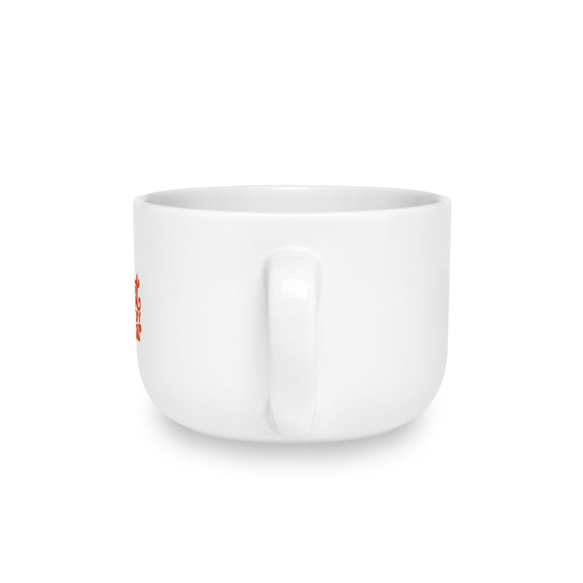 White Ceramic Latte Mug