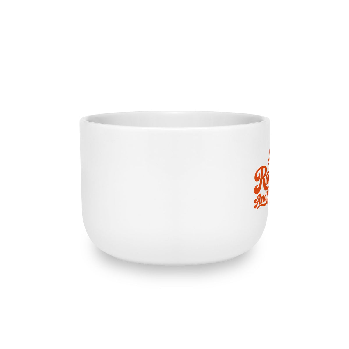 White Ceramic Latte Mug
